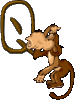 GIF animado (30714) Letra mayuscula q mono