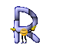 GIF animado (36479) Letra mayuscula r smilies