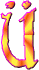GIF animado (38443) Letra mayuscula u dieresis