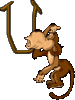GIF animado (30718) Letra mayuscula u mono