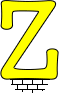 GIF animado (30222) Letra mayuscula z jirafa