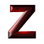 GIF animado (44090) Letra mayuscula z roja verde