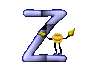 GIF animado (36488) Letra mayuscula z smilies