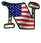 GIF animado (42492) Letra n bandera estados unidos