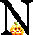 GIF animado (38064) Letra n calabazas halloween