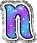 GIF animado (40402) Letra n colores frios