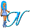 GIF animado (36038) Letra n dollz