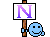 GIF animado (36205) Letra n emoticon