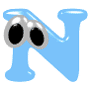 GIF animado (39861) Letra n ninos