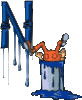 GIF animado (43741) Letra n pintor