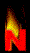 GIF animado (37740) Letra n roja ardiendo