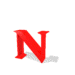GIF animado (43989) Letra n rojo