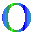 GIF animado (34718) Letra o azul verde