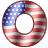 GIF animado (42421) Letra o bandera norteamericana