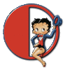 GIF animado (35884) Letra o betty boop