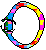 GIF animado (40429) Letra o colorines