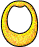 GIF animado (32680) Letra o glitter amarilla