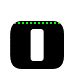 GIF animado (42143) Letra o negra puntitos