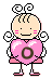 GIF animado (43115) Letra o recien nacido