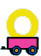 GIF animado (40104) Letra o vagon tren