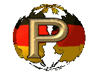 GIF animado (42386) Letra p bandera alemana