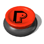 GIF animado (32503) Letra p boton rojo
