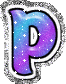 GIF animado (40404) Letra p colores frios