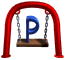 GIF animado (39146) Letra p columpio