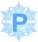 GIF animado (41048) Letra p cristal hielo