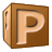GIF animado (39321) Letra p cubo letra