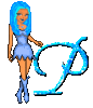 GIF animado (36040) Letra p dollz