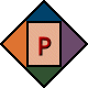 GIF animado (40554) Letra p geometrica