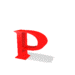 GIF animado (43991) Letra p rojo