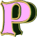 GIF animado (44549) Letra p rosa