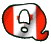 GIF animado (42459) Letra q bandera canada