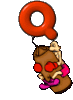 GIF animado (43155) Letra q boxeador