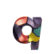 GIF animado (40304) Letra q coloreada