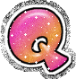 GIF animado (40379) Letra q colores calidos