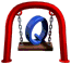 GIF animado (39147) Letra q columpio