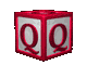 GIF animado (38958) Letra q cubo letras