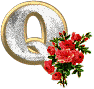 GIF animado (37184) Letra q diamantes rosas