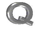 GIF animado (35343) Letra q metalizada