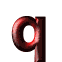 GIF animado (44094) Letra q roja verde