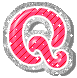 GIF animado (45041) Letra q rosa