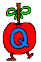 GIF animado (41643) Letra q simbolos navidad