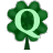 GIF animado (37285) Letra q trebol