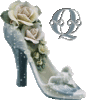 GIF animado (34580) Letra q zapato glitter tacon