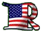 GIF animado (42496) Letra r bandera estados unidos