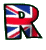 GIF animado (42532) Letra r bandera inglaterra