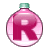 GIF animado (40777) Letra r bola navidad